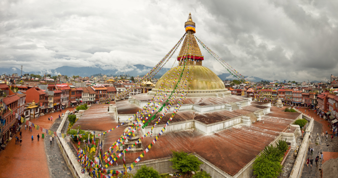 Kathmandu in Nepal is known as the City of Temples.